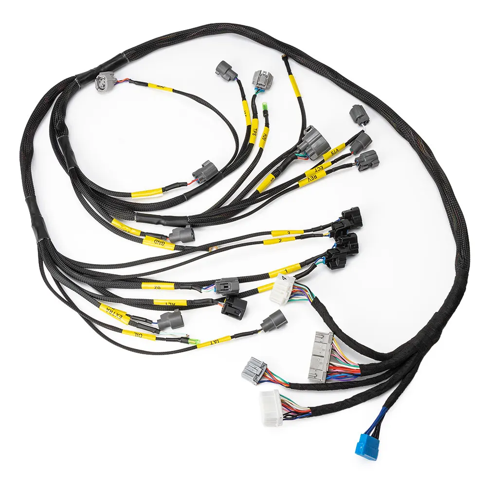 CNCH-OBD2-1 Folding Engine Wiring Harness Fits For Honda B16 B18 D16 CNCHOBD21