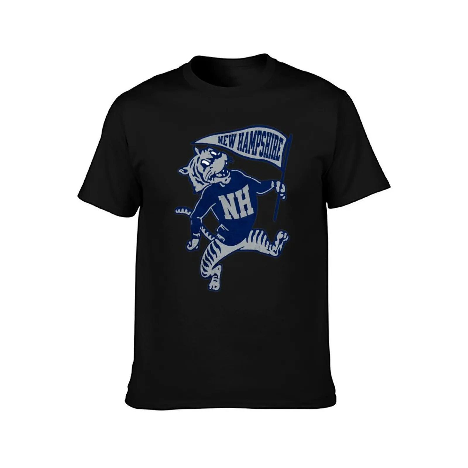 New Hampshire Vintage Logo Throwback Collegiate T-Shirt Moisture Control Sports Tee T-Shirt