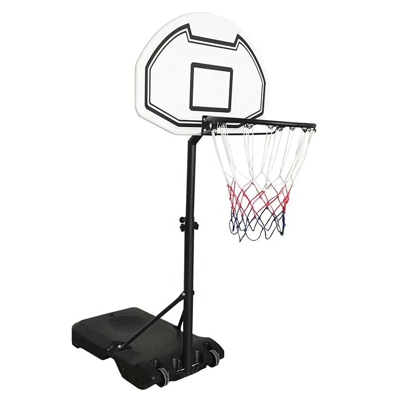 5.5-7ft Pool Basketball Hoop Poolside Basketball Stand With Basketball Rim For Sale