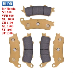 Pièces de moto, plaquettes de frein avant et arrière, pour Honda ST 1300 ST1300 Pan European 1300 2002-2007 GL 1800 GL1800 Goldwing 2006-2013
