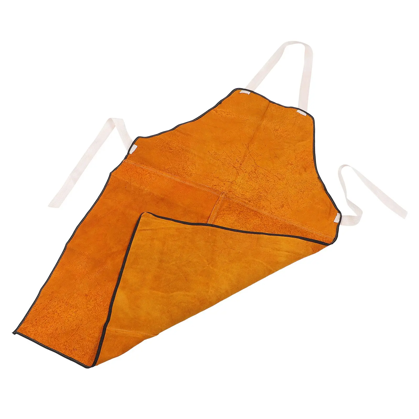 Welding Apron Electric Welder Workshop Mens Womens Blacksmithing Orange Thicken Grease Proofing Heat