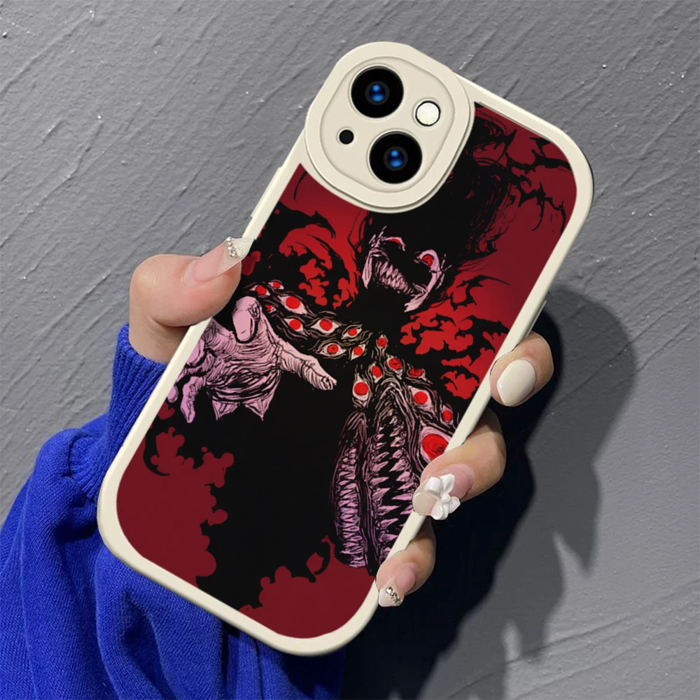 63B casing silikon lembut kipas Alucard Hellsing Anime untuk iPhone 15 Plus 14 13 12 11 X XS XR Pro Max Mini 8 7 Plus