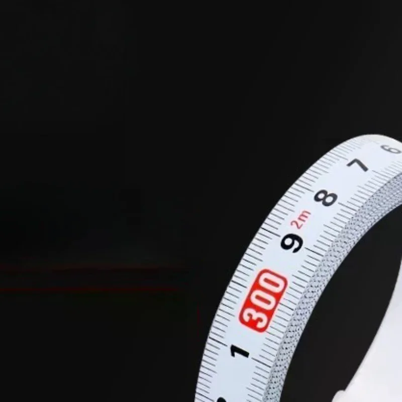 Self-adhesive Tape Measure Steel Tape Ruler Metric Scale 1M/2M Length For T-track Router Table Saw Household Measuring Tools