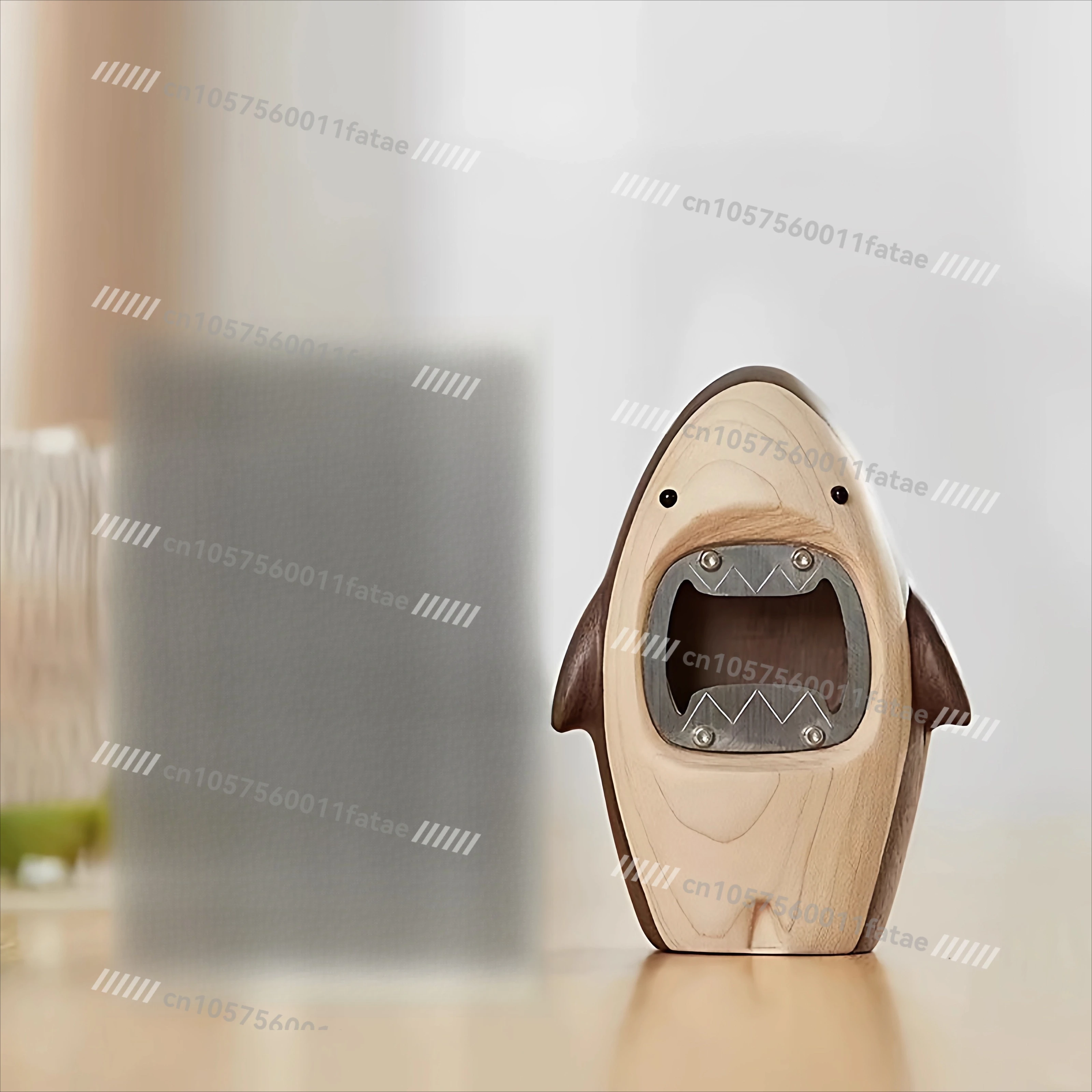 

Bottle opener fun personality solid wood wine bottle driver home creative bottle opener tabletop ornament practical gift