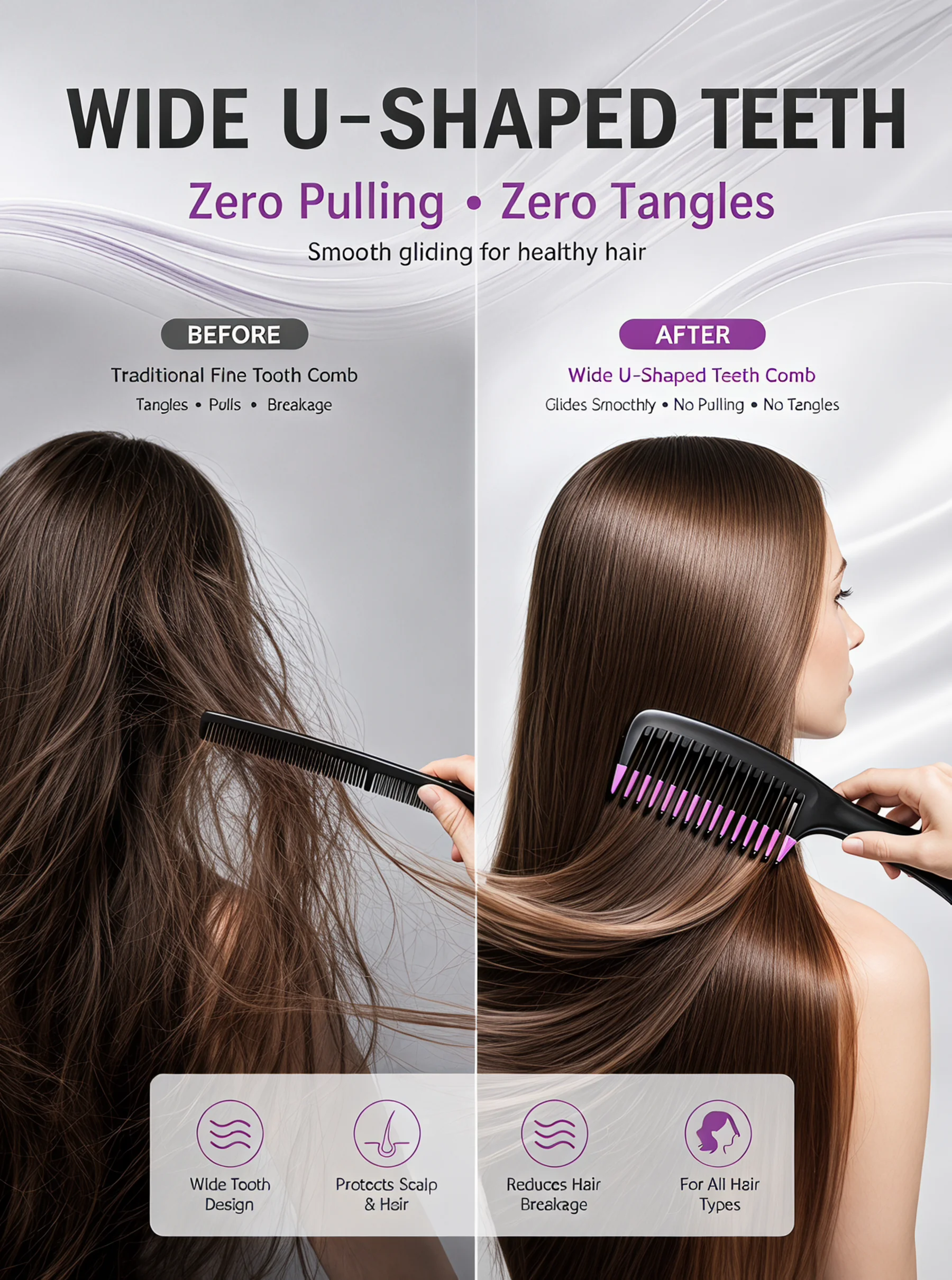 Elite Paddle Hair Brush – Gentle Detangling & Scalp Massage S7bcebe6f7d744f2bb896a676ec8cbe356