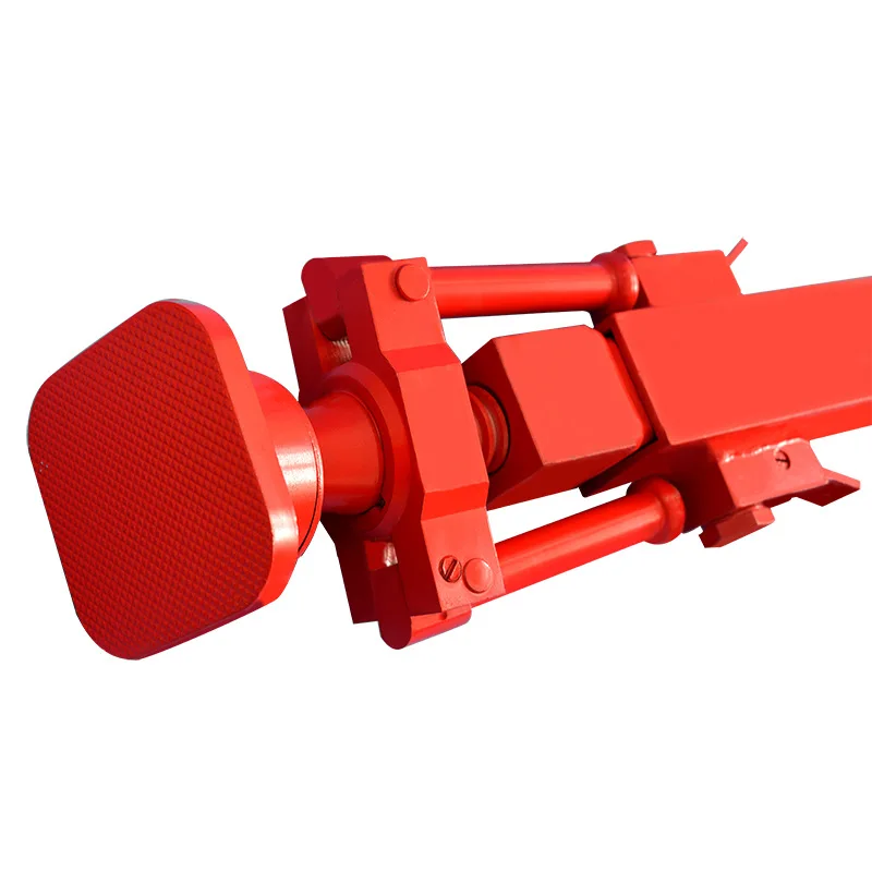 Marine aluminum pillar square pipe plugging tool auxiliary equipment