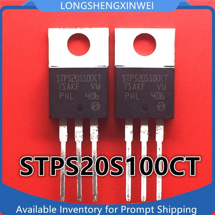 1PCS New Original STPS20S100 Schottky STPS20S100CT Diode Directly Inserted TO-220