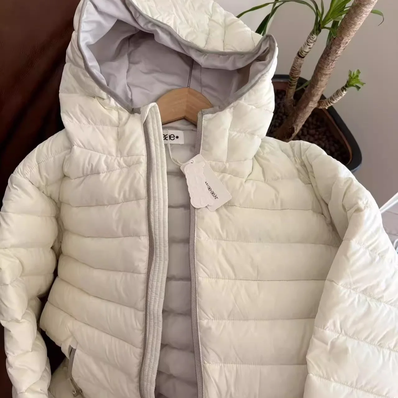 

East Gate AEAROUX Lightweight Casual Du down Jaet Hooded Coat Vintage Anti-Aging 90% down Women's Faion Outerwear