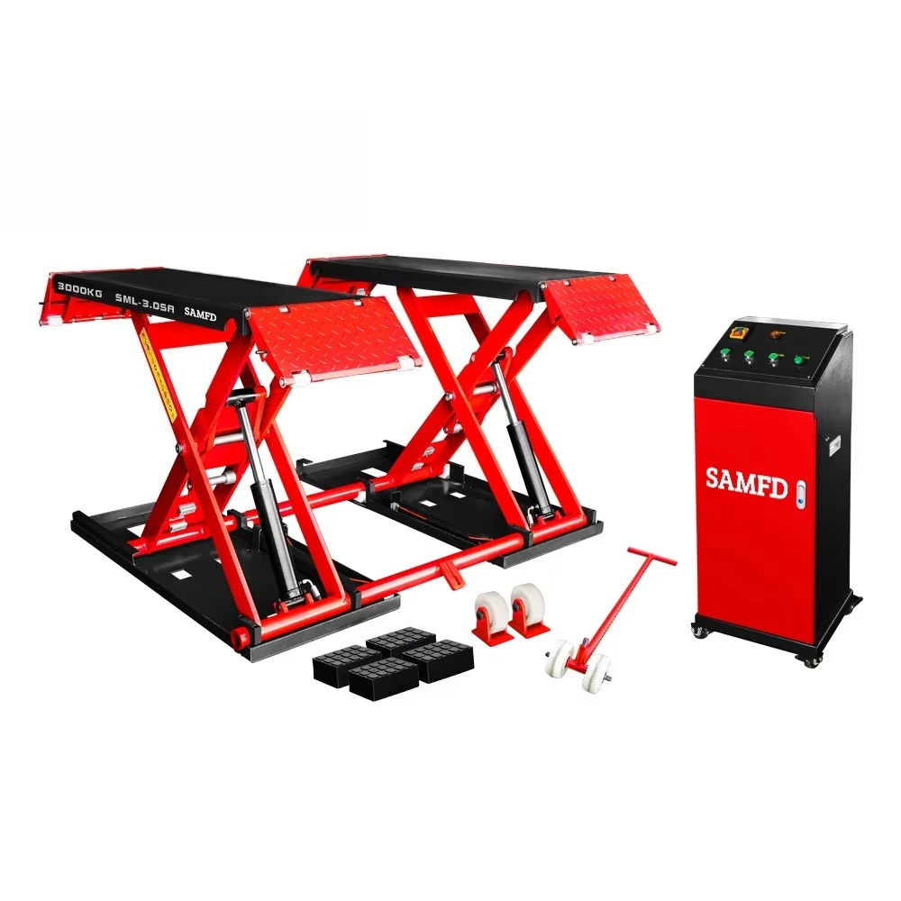 Portable Lifting Crane 3 Ton Capacity Lifting Equipment Hoist MID Rise Scissor Lift / Vehicle Lift/car Lift 1.2M