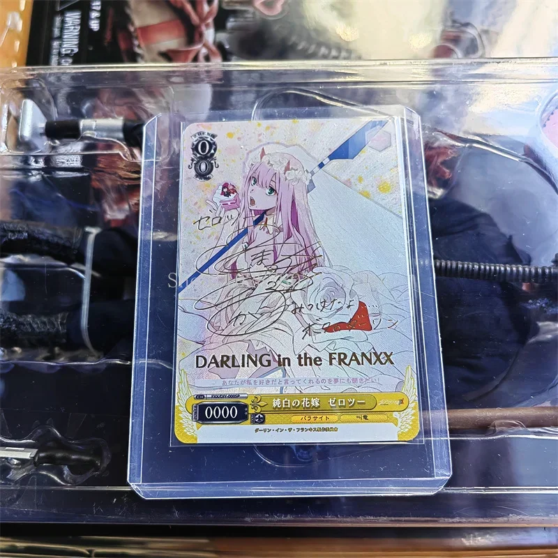 DARLING in the FRANXX 02 Figure Memorial Collection Flash Card Anime Periphery Child Birthday Gift 86*59mm