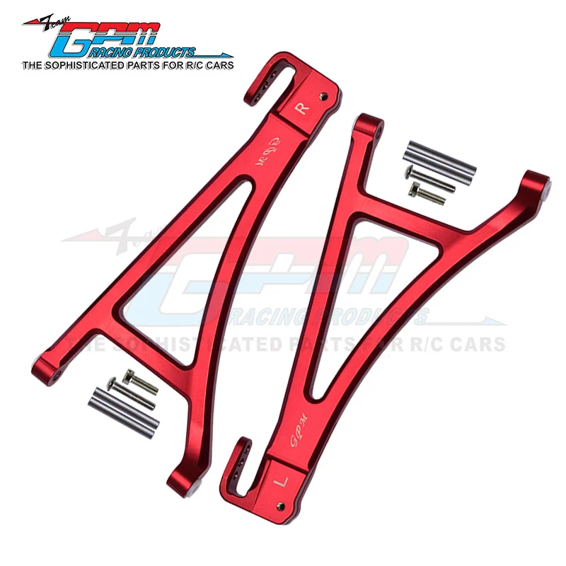 Bracciones inferiores delanteros de aluminio GPM para TRAXXAS E REVO 2.0 86086-4 ER2055