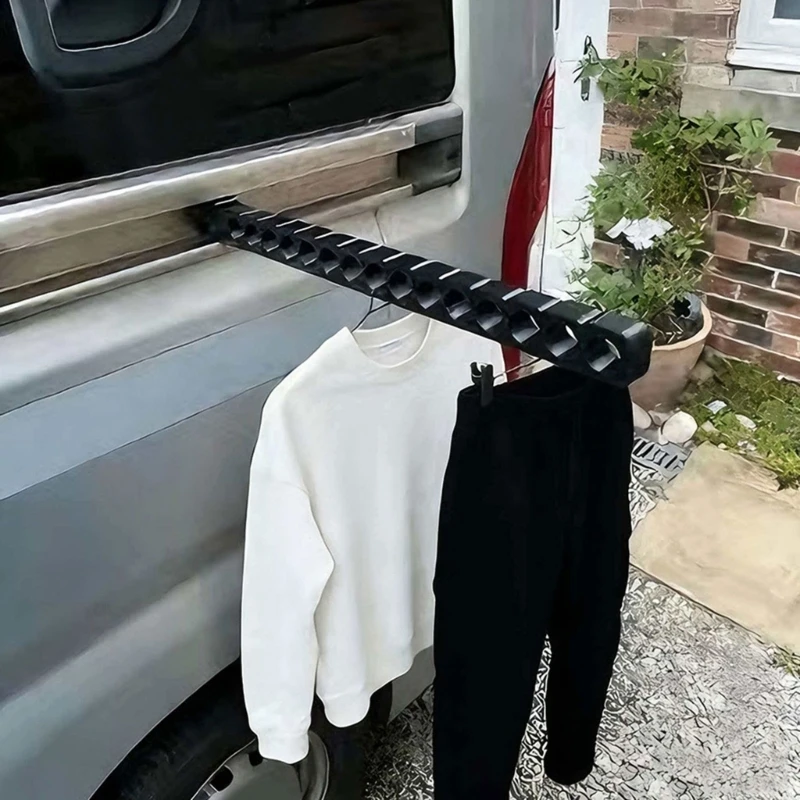 RVs Clothes Hanger Designed For Door Tracks Hanger Rack Great For Travelers