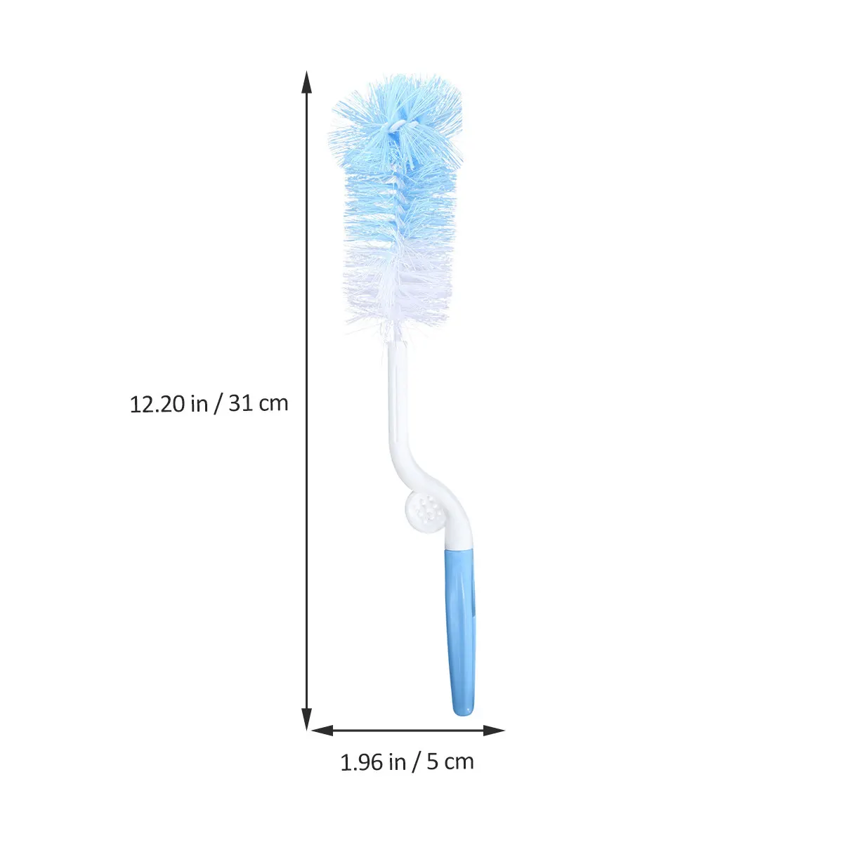 Baby Bottle Cleaning Brush Set 5 Piece Long Handle Sponge Head Deep Cleaner for Daily Feeding Accessories