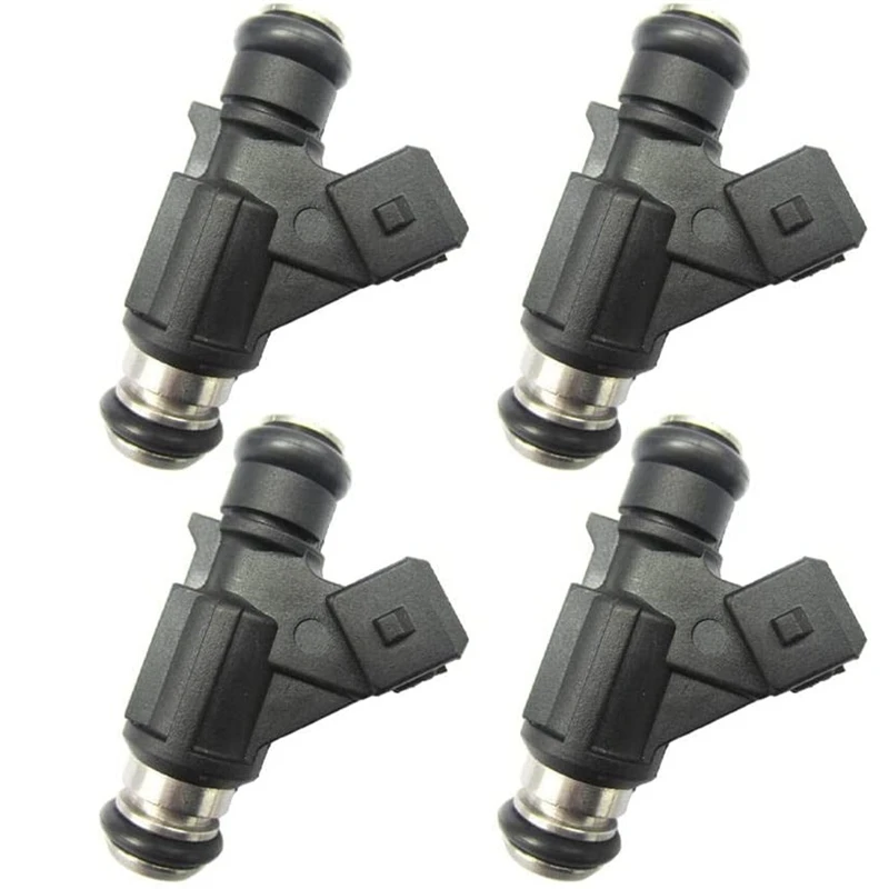

4pcs Car Fuel Injector For 2002-2010 Mercury Marine EFI 4 Stroke 30, 40, 50, 60 HP engines OEM 25342385 93345842