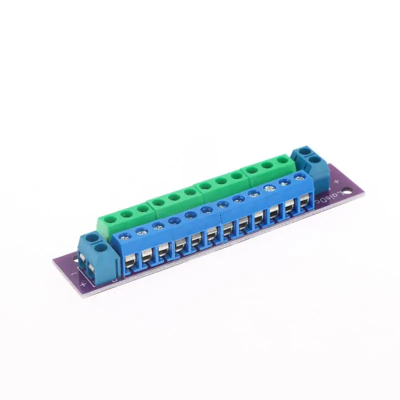 12 Position Double Layer Power Distribution Terminal Block 2 Input 13 Output For Model Train DCAC Voltage Distribution