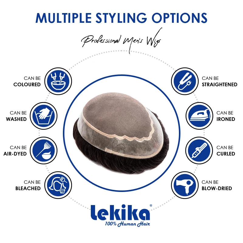 الاصطناعية للشعر للرجال غرامة أحادية مثير اكسسوارات للرجال لينة بولي Pu 100% شعر بشري اصطناعي للرجال 6 "نظام الشعر للرجل #5