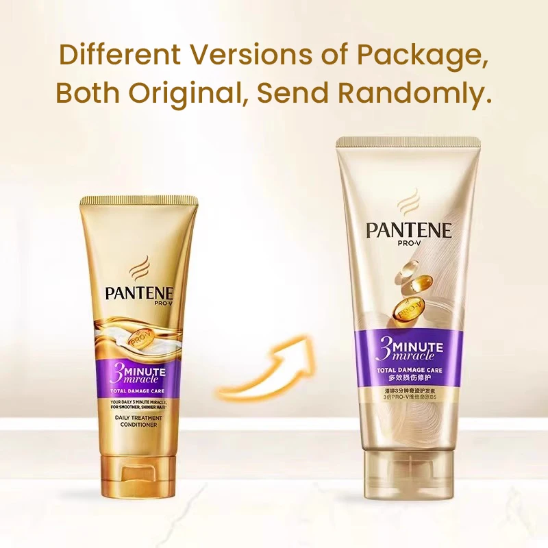 PANTENE 3 Minutes Miracle Lightweight Repair Hair Conditioner Oil Control Purple 3X PRO-VB5 essence Strengthen hair