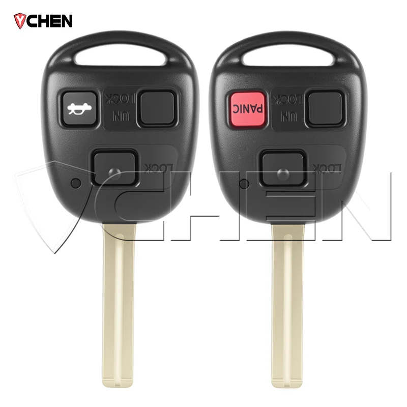 HYQ12BBT Chiave A Distanza Fob adatta Lexus LS430 IS300 RX400h RX350 GX470 RX330 LS430 ES300 ES330 TOY48 314.4MHz 89070-48821 4D68 4C Chip