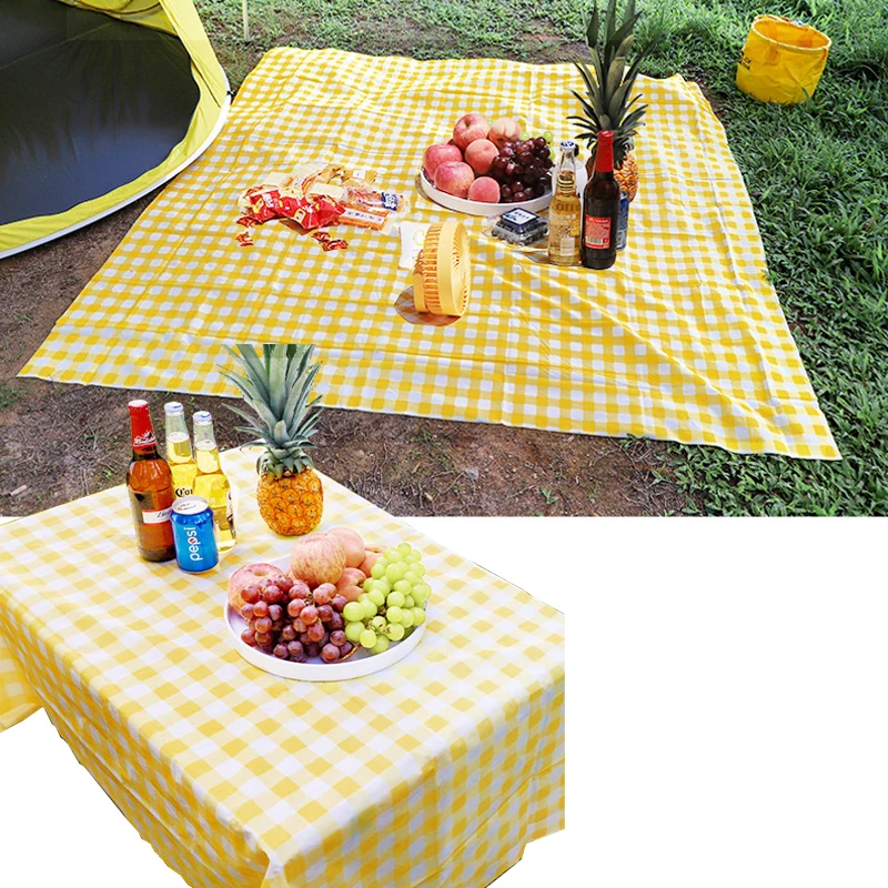 Thickened Tablecloth Camping Mat Barbecure Cloth Picnic Anti-dirty Disposable Waterproof Beach Pad Outdoor