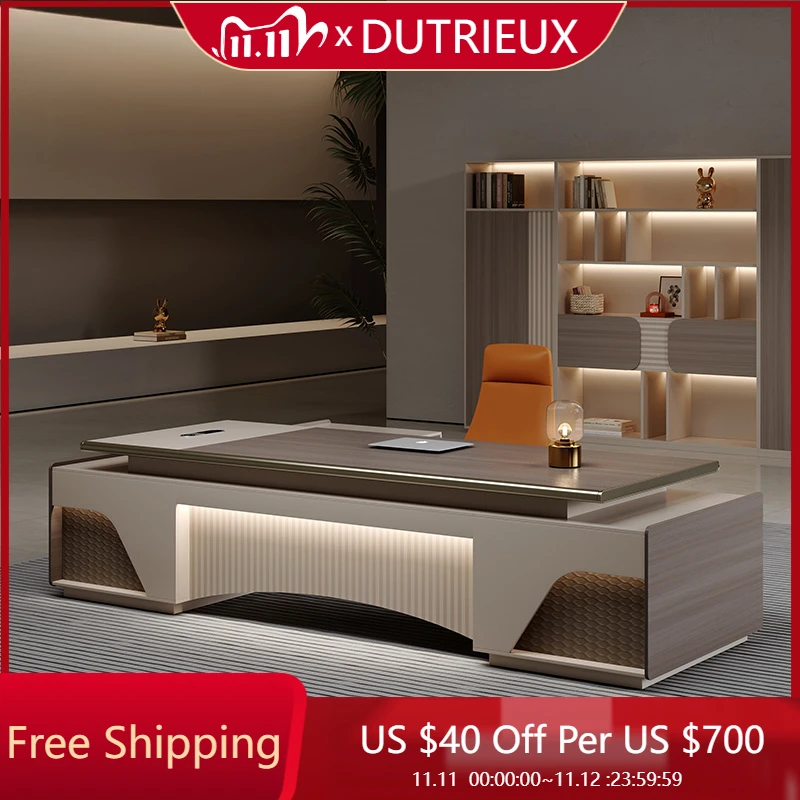 회의 현대 사무실 책상 작업 저장소 소녀 미니멀리스트 모바일 사무실 책상 예술 귀여운 게임 저렴한 나무 Schreibtisch 가구