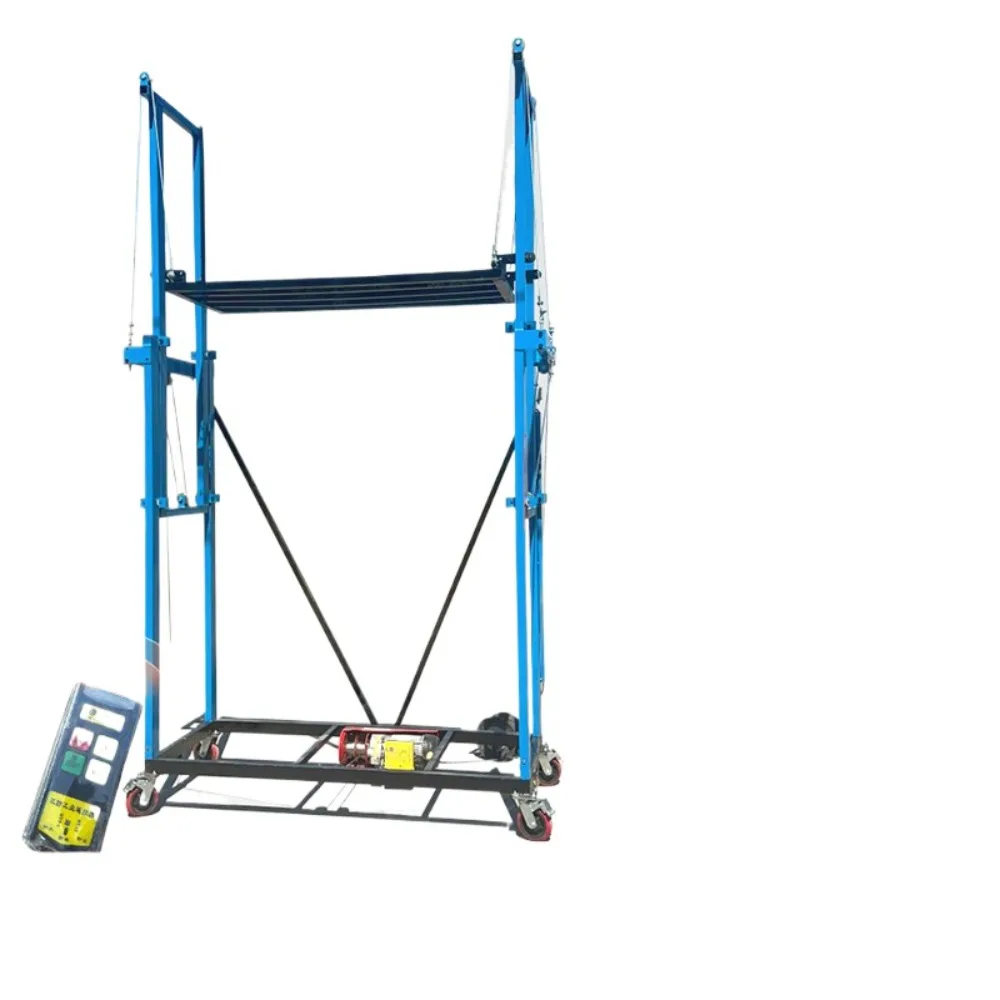 

Electric lifting scaffolding foldable mobile