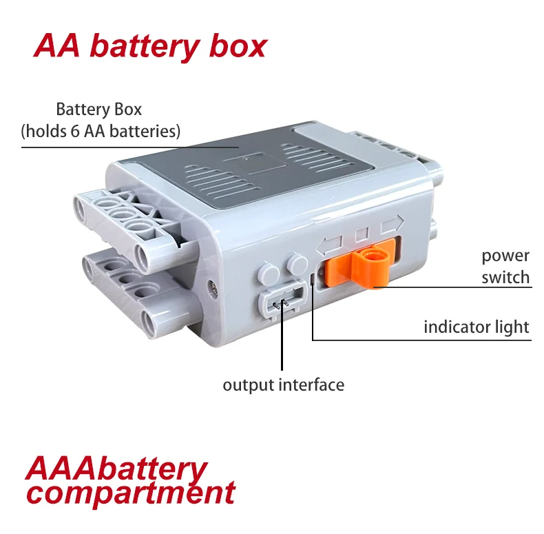 2,4G Fernbedienung Empfänger Komponente Programmierbare Sprayer Motor Teleskop Schubstange Musik Box Power Teile Baustein LED – Detail 8