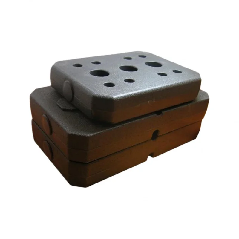 Custom Die Casting Iron Balancing Weight Counterweight Block High Precision Tolerance 0.01-0.05Mm Surface Treatment Industry