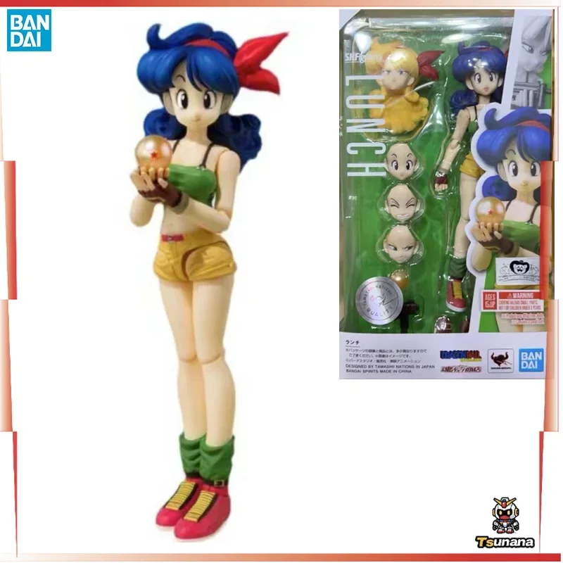 

Original Bandai S.h. Figuarts Lunch Launch Dragon Ball Z in Stock Anime Action Collection Figures Model Toys