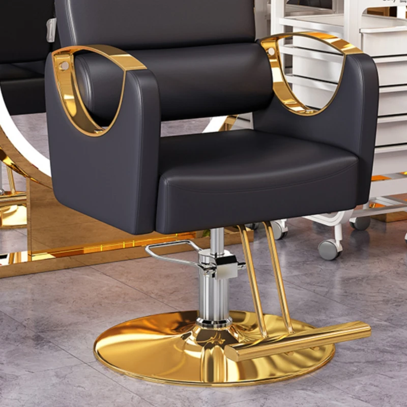 Hairdresser Chair Bedroom Furniture Barbershop Professional Barber Armchairs Nail Salon Chairs Rolling Pedicure Beauty Equipment