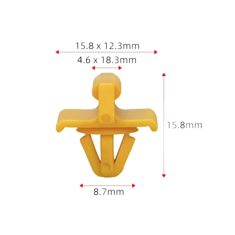 A0019886081 20PCS A-534 Fasten suitable for fixing buckle of decorative clip on front fender side of Mercedes-Benz automobile