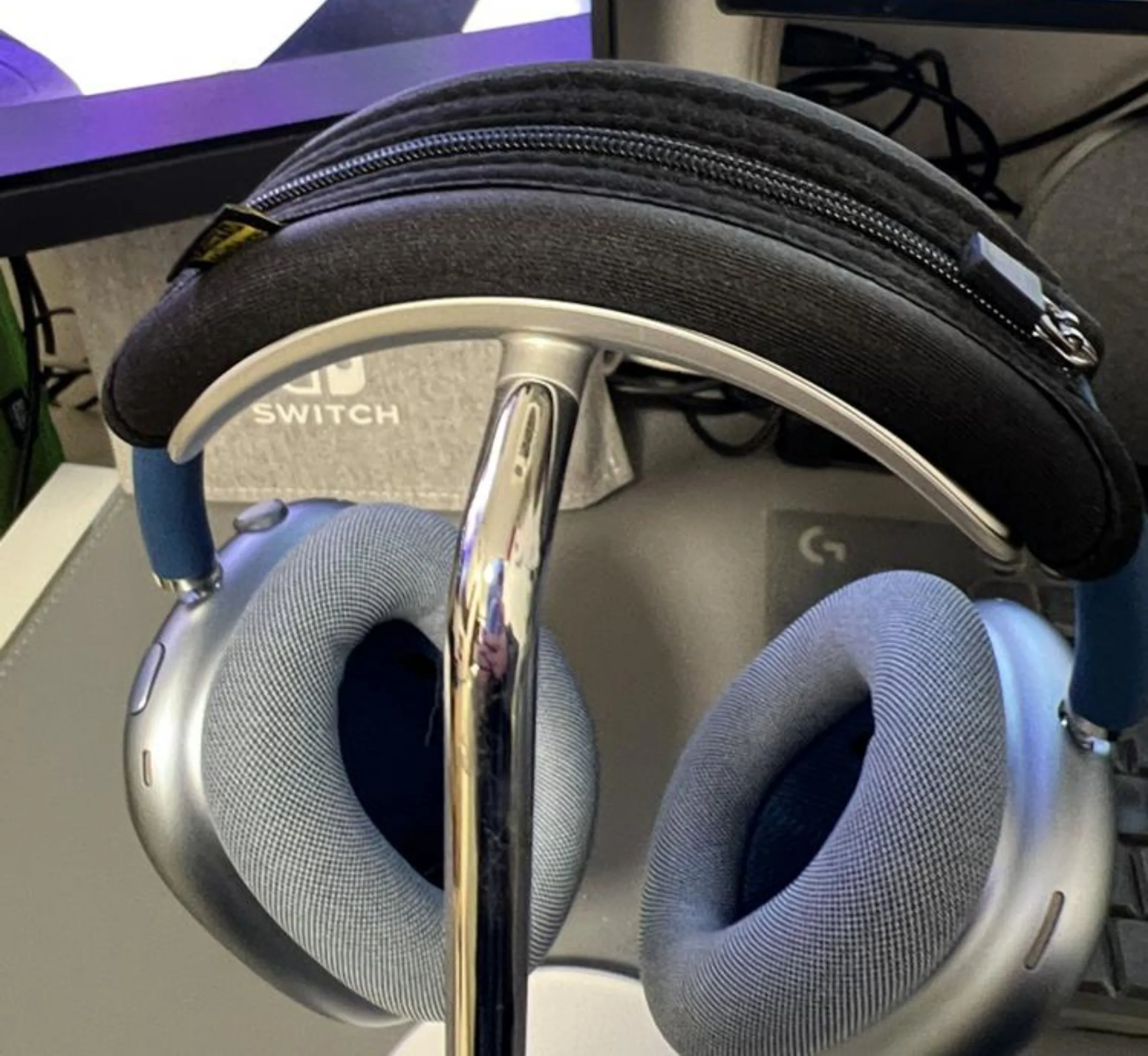 غطاء وسادة بديل لعصابة الرأس لغطاء سماعة الرأس Apple AirPods Max