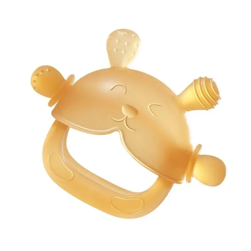 نمط الحيوانات الرضع مولي مضغ لعبة السيليكون تيثيري Teatherial Sensory Toy P31B