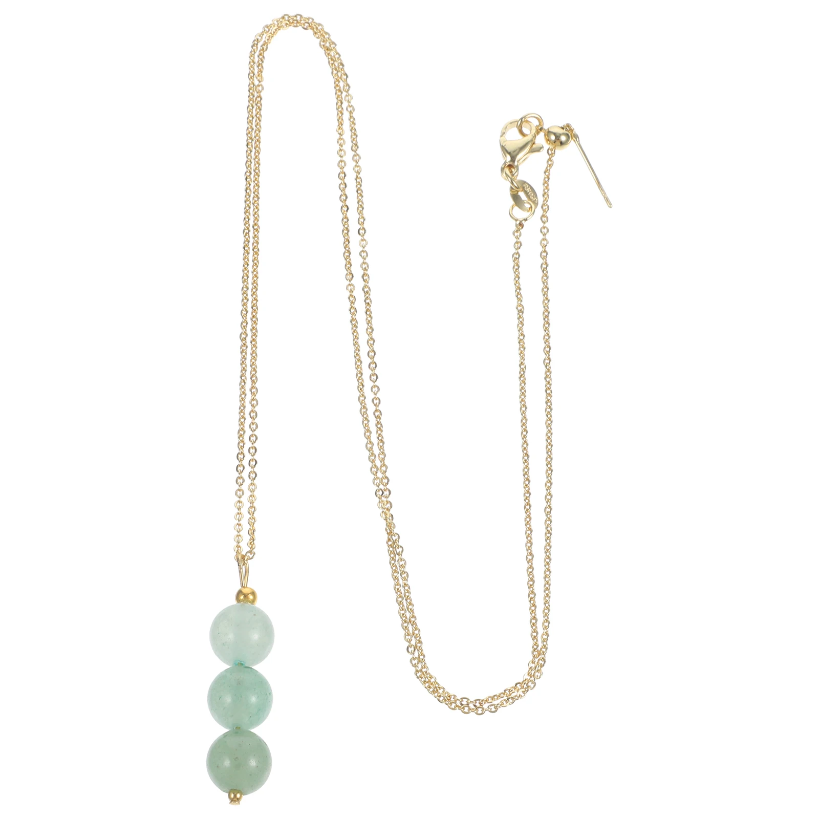 

Charm Necklace Chain Crystal Necklaces for Women Lucky Jewelry Alloy Women's Miss Pendant