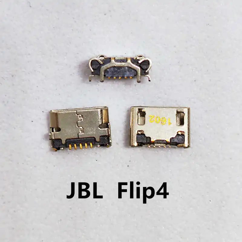 5-10Pcs For JBL Flip 4 Bluetooth Speaker USB Charging Port Dock Socket Plug Flip4 Charger Connector Repair Parts