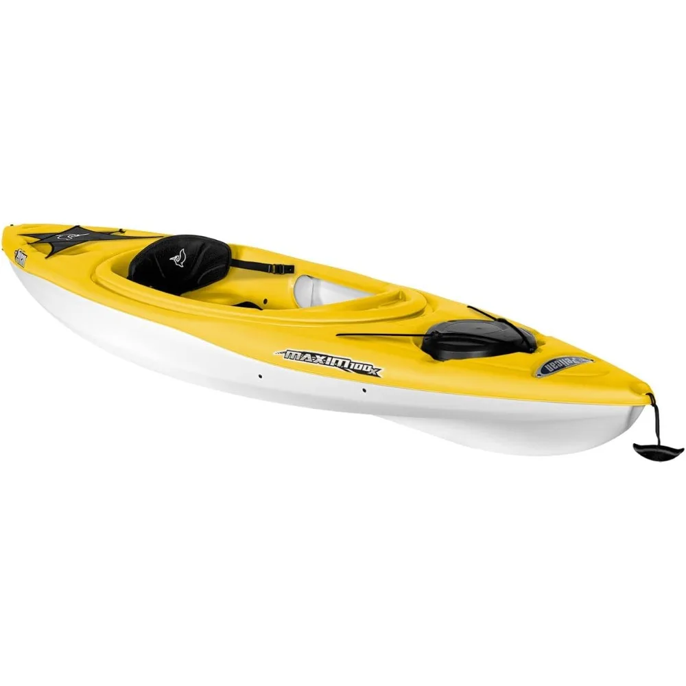 

Racing Boats & Kayaking Maxim 100X Recreational Kayak - Sit-in - Lightweight One Person Kayak - 10ft Fishing Kayaks Kyak Boat