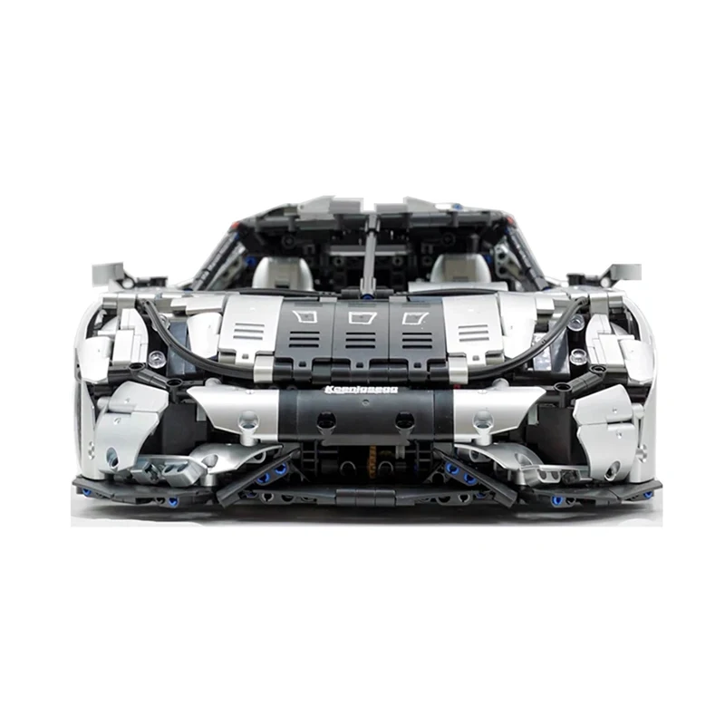 MOC T010 Technische Stad Super Sport Racing Voertuig Hypercar 1:8 Model Bouwstenen Bricks Puzzel DIY Speelgoed Kerstcadeaus Kinderen