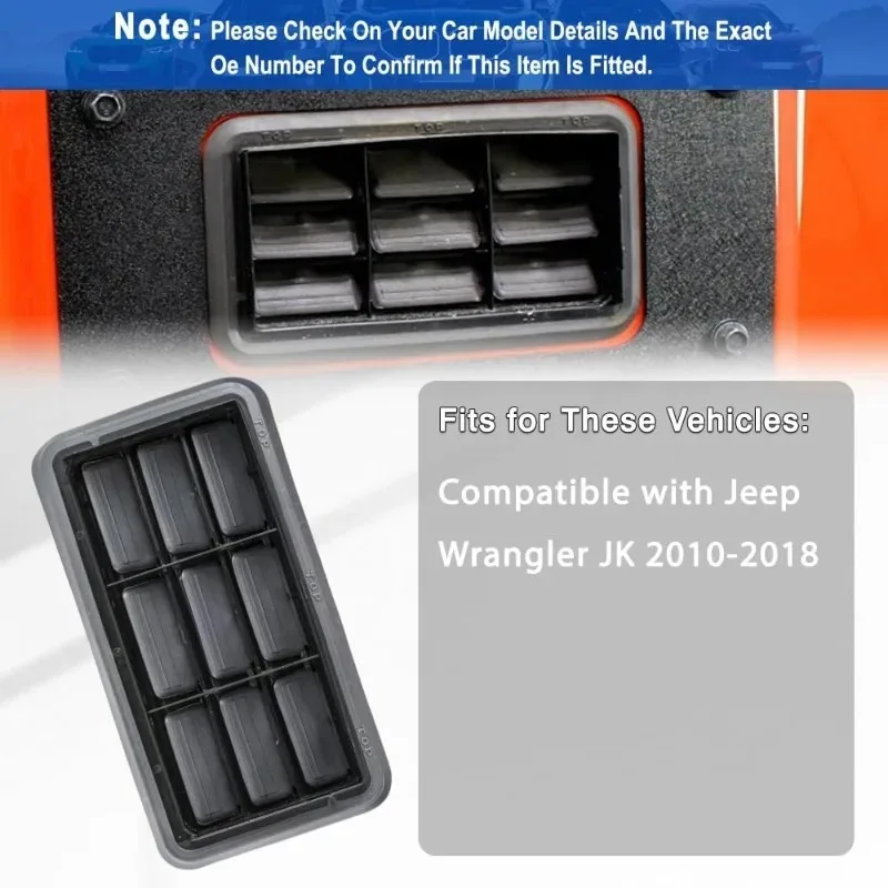 Air Outlet Large Fender 05058636AD 5058636AD Forjeep Dodge Chrysler Compass Wrangler Coolbo 300C 5058636AC 5058636AB