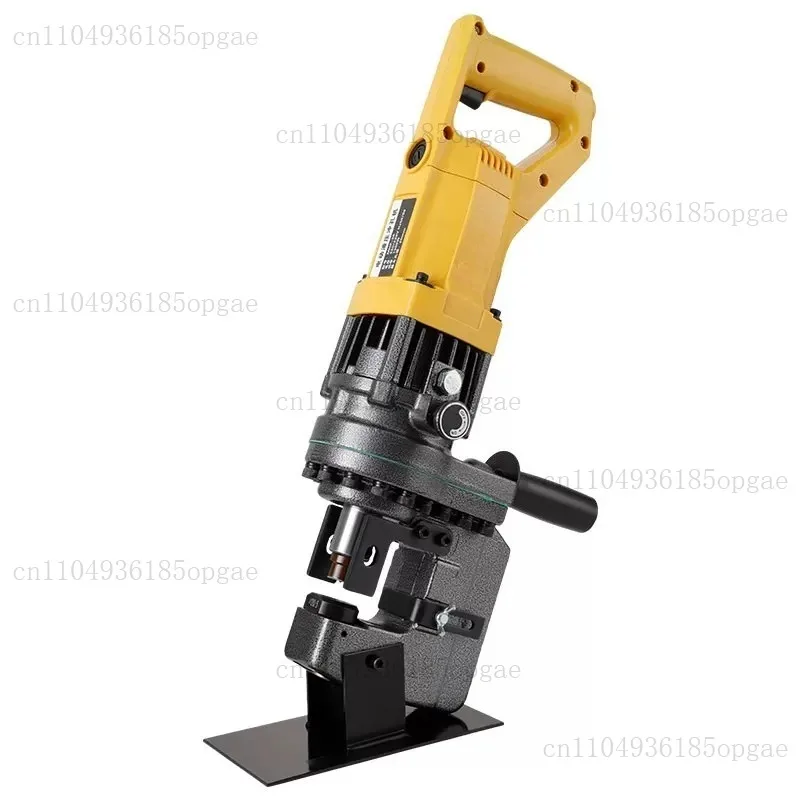 Electric hydraulic punching machine Angle iron channel steel hole Electric hydraulic channel steel plate portable punching