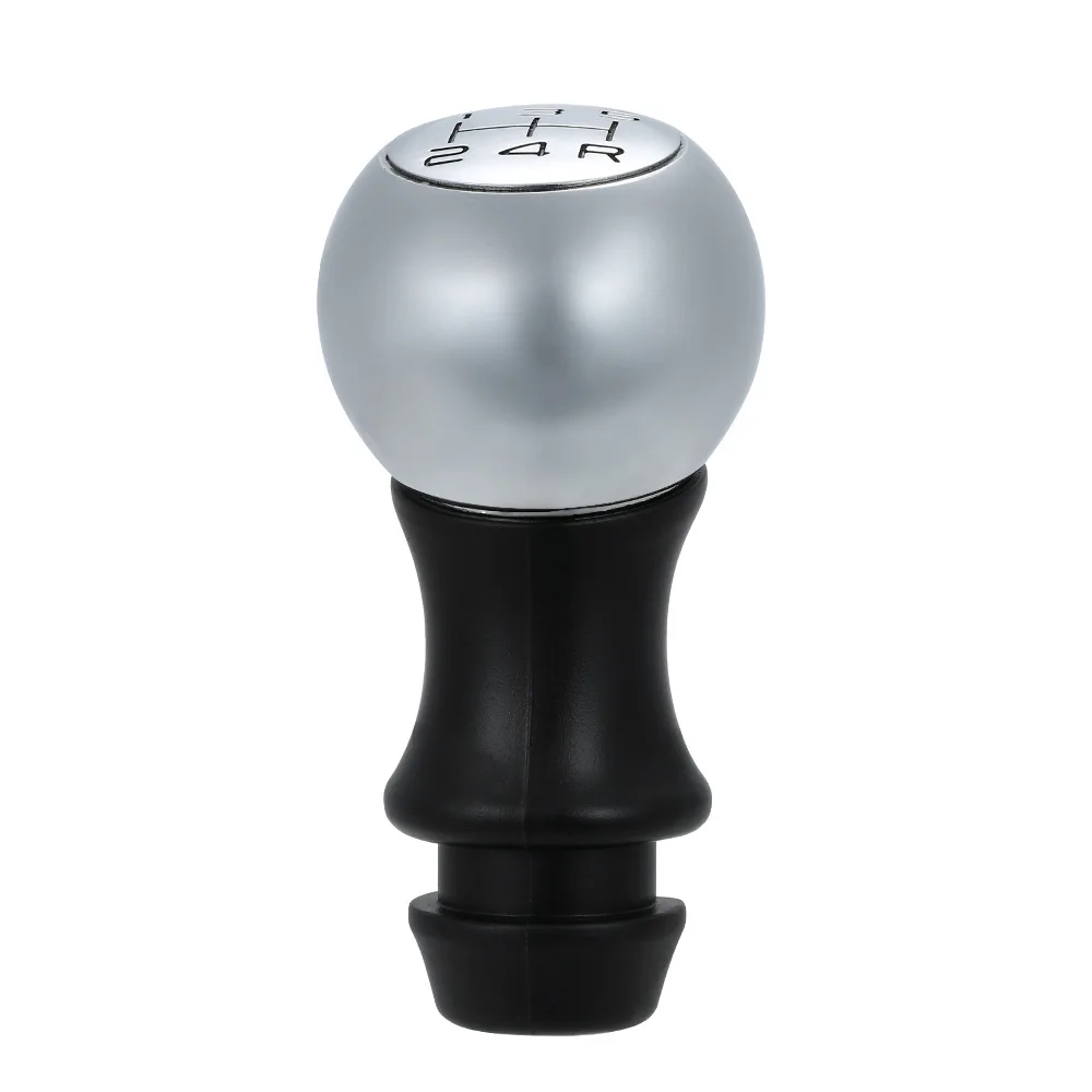 5 6 Speed Car Aluminum Gear Shift Knob Shifter Lever Handle Stick AT MT Fit For Peugeot 106 206 306 406 107 207 307 407