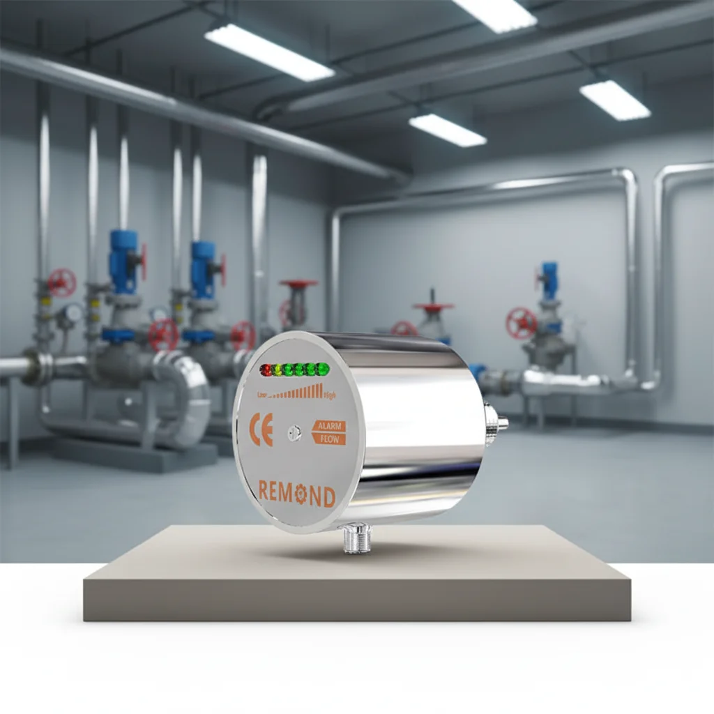 GOOD Thermal Flow Switch Liquid Flow Sensor High Sensitivity 1~10cm/s Accuracy IP67 Stainless Steel 24VDC/220VAC 100bar Cooling
