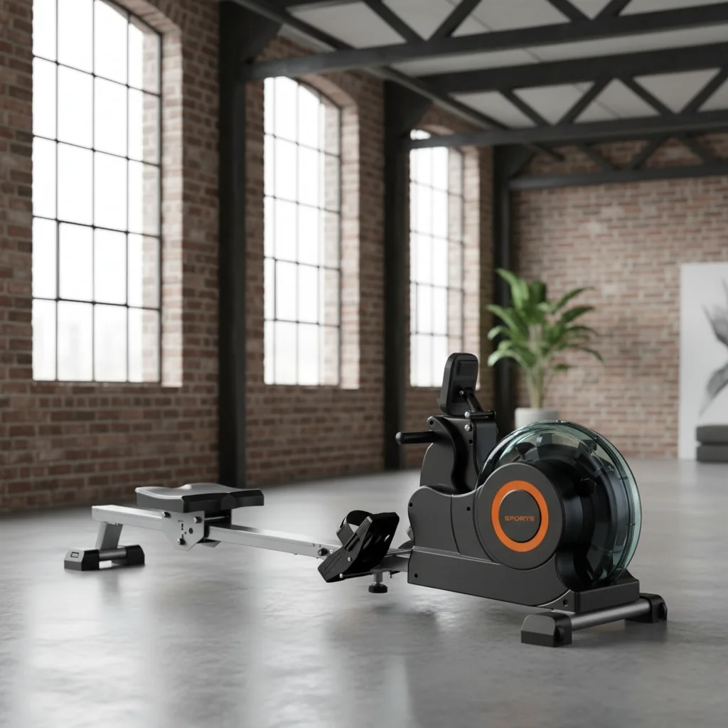 Water Resistance Home Use PVC Rowing Machine for Indoor Cardio Fitness Workout Magnetic Control Rower Manufacturer