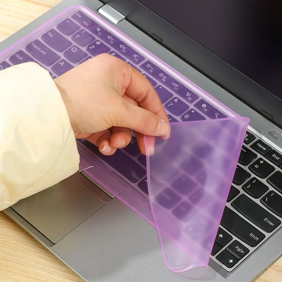 Computer Keyboard Cover Notebook Laptop Universal Protector Waterproof Skin Keypad Clear Protective Film Silicone 12-17 inch