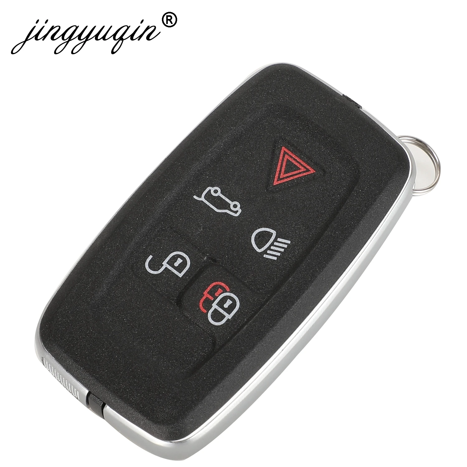 jingyuqin 315Mhz / 433Mhz 5Przyciski Pilot zdalnego sterowania do Land Rover LR4 Range Rover Evoque Sport KOBJTF10A Klucz sterujący