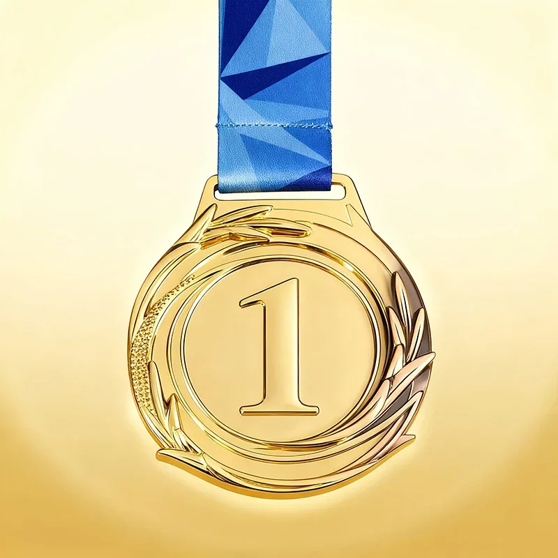 10Pcs Winner Zinc Alloy Medals Golden Silver Bronze Award 1st 2nd 3rd Prizes for Various Competitions Activities Honor Awards