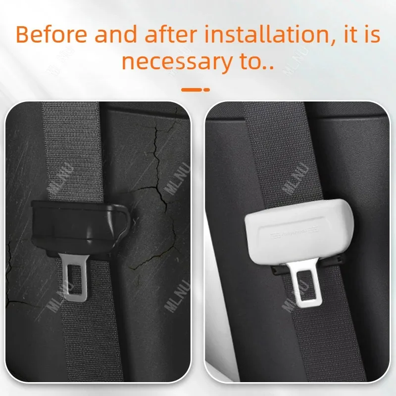 Seat Belt Cover For Haval Jolion Pro/F7 Accessories 2026 Silicone Eco-Friendly Shock Absorbing Anti-Scratch Heat-Resistant