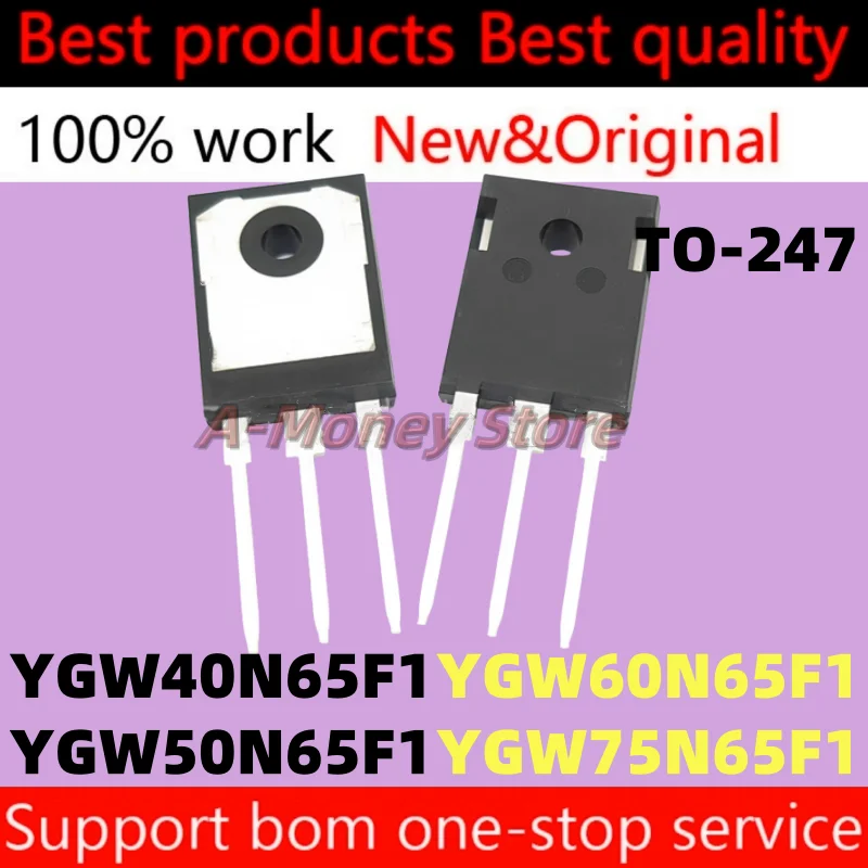 

(1шт)YGW50N65F1 YGW60N65F1 YGW40N65F1 YGW75N65F1 40N65 50N65 60N65 TO-247