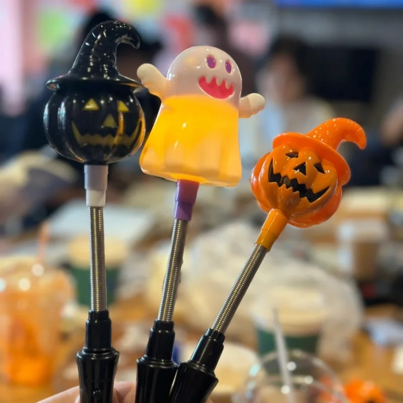 Il più venduto palmare di Halloween può scuotere illumina decorare lanterne di zucca oggetti di scena regali luci notturne fantasma regali giocattoli
