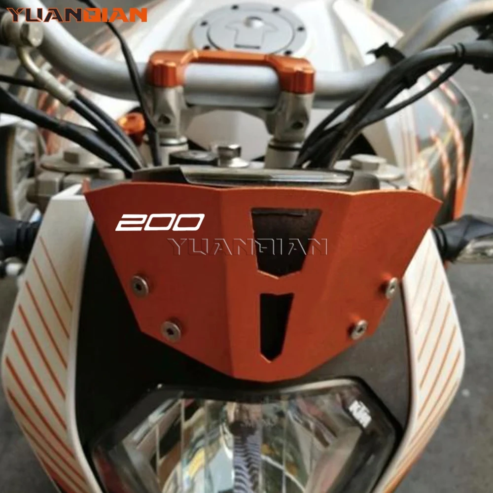 

For DUKE 125 200 250 390 DUKE390 DUKE250 DUKE200 DUKE125 2011 - 2016 Motorcycle CNC Aluminum Windshield Windscreen Shield Screen