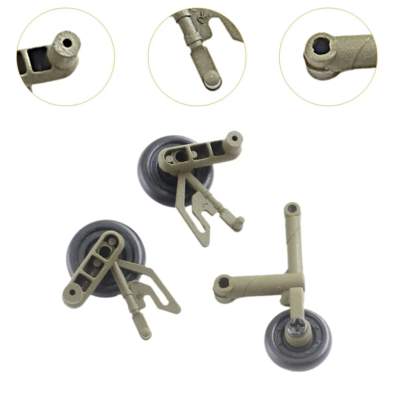 Train d'atterrissage d'avion RC, pièces d'avion modèle RC pour avion Wltoys K170 RC