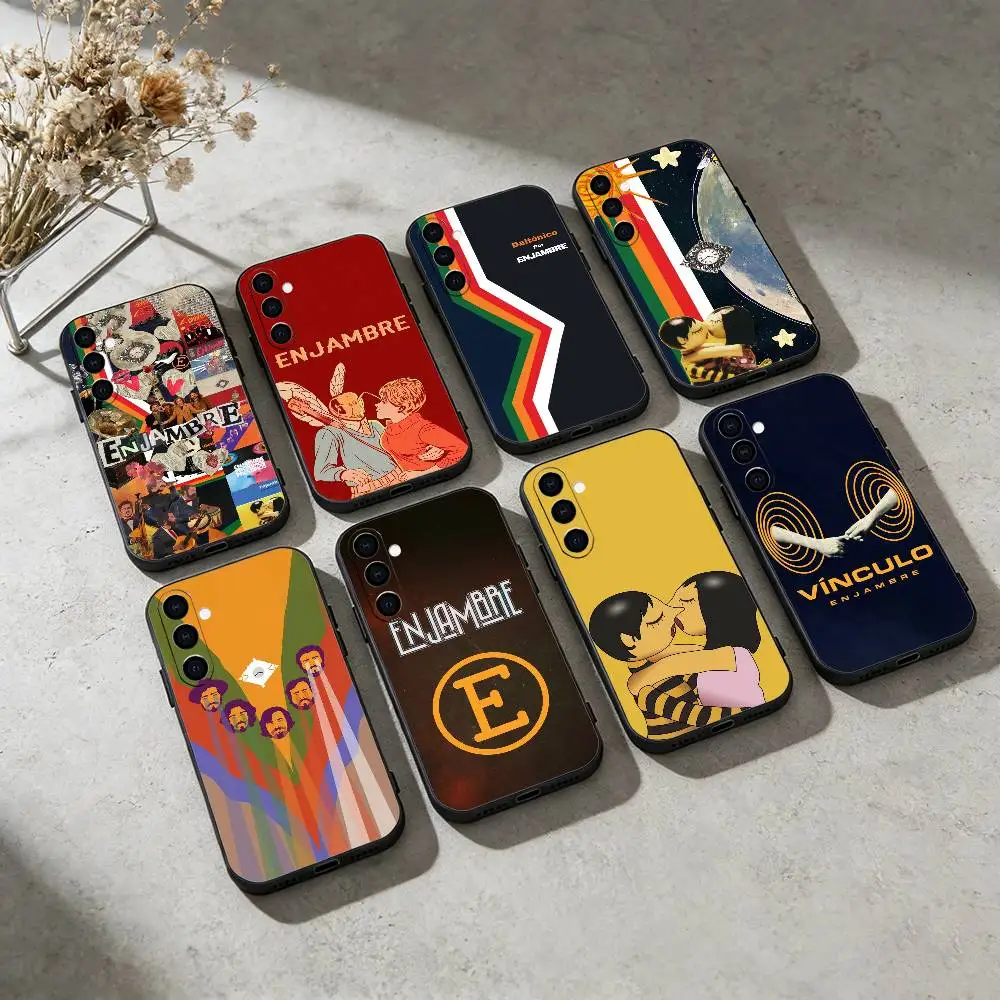 Funda de teléfono TV ENJAMBRE Daltonico para Samsung Galaxy A91,80,73,72,71,53,52,32,31,22,21s,20, funda negra suave